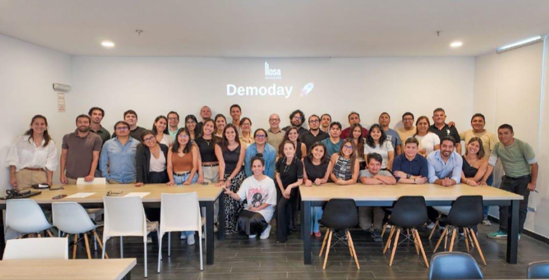Participantes del programa Innova Talent en el Demo Day